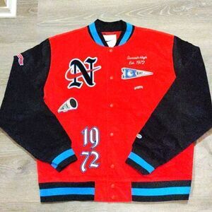 Nike Corduroy Therma Fit Letter Jacket